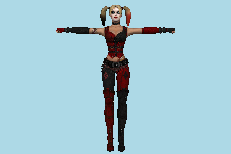 Harley Quinn 3d model