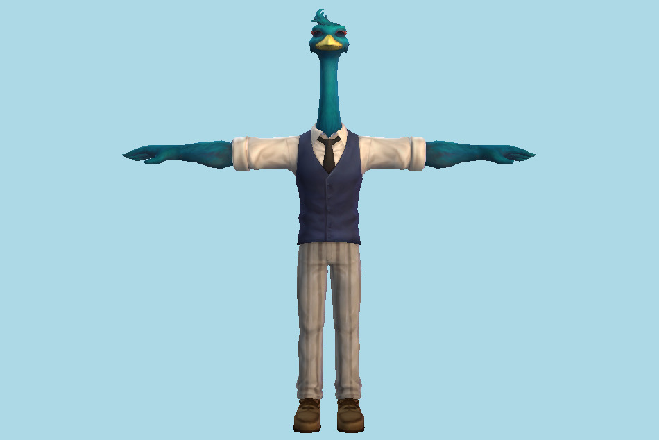 BEASTARS Dom 3d model