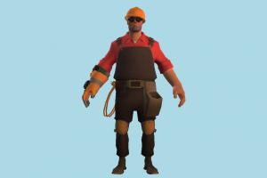 Engineer engineer, male, man, people, human, character