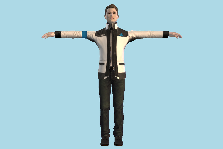 Detroit Become Human RK900 Connor 3d model