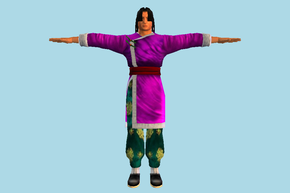 Tekken Lei Tag Tournament 3d model