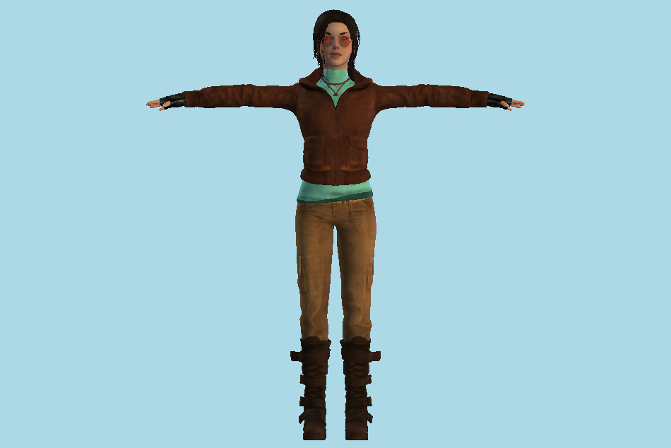 Tomb Raider - Lara Croft 3d model