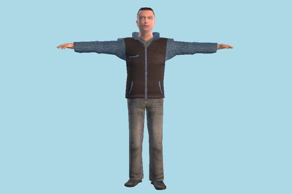 Male 3d model