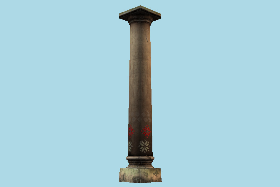 Column 3d model