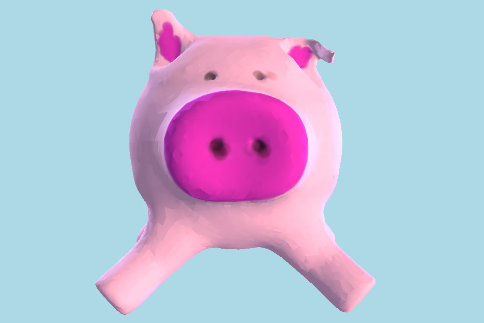 Pig Money-Box 3d model