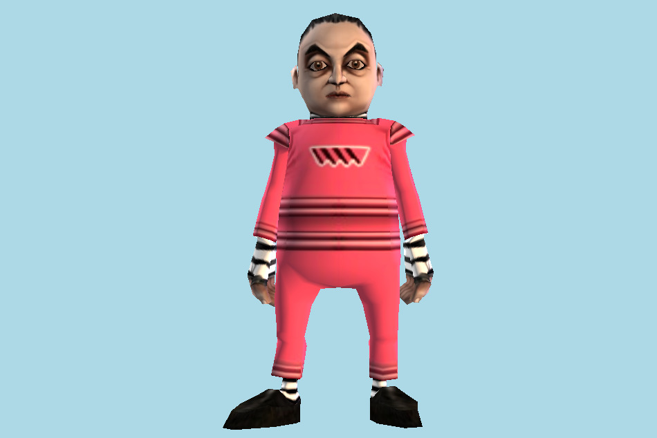 Charlie and the Chocolate Factory Oompa Loompa 3d model