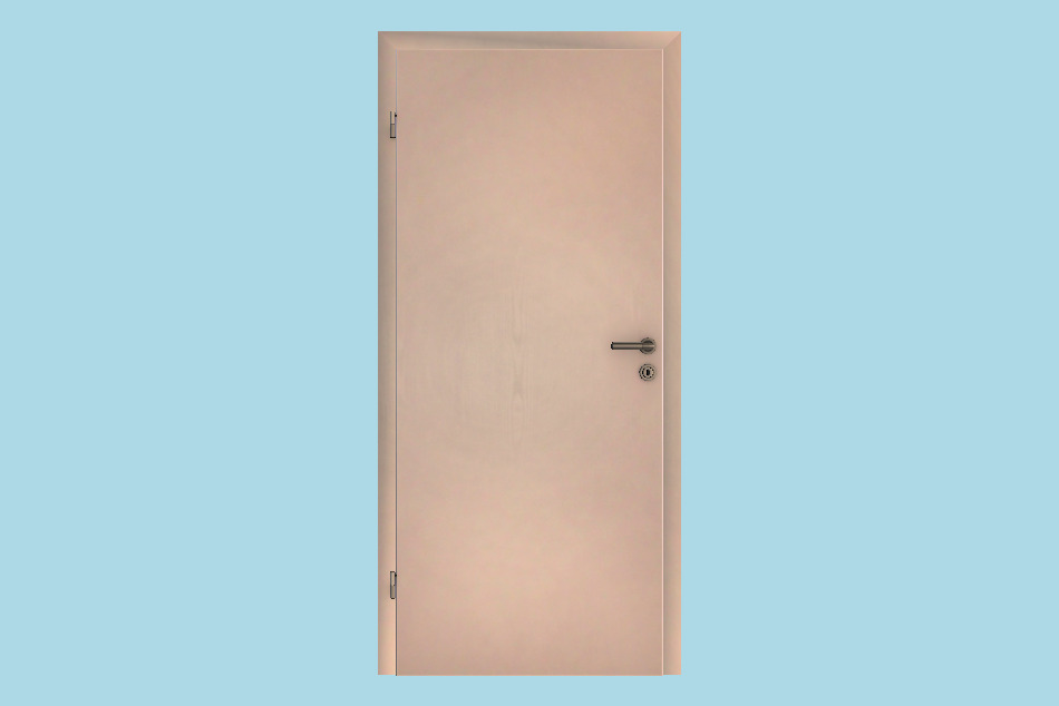 White Door 3d model