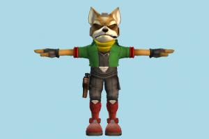 Fit Fox fox, animal-character, character, cartoon