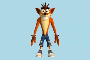 Crash Bandicoot Crash-Bandicoot, crash, bandicoot, playstation, toony, cartoon, character