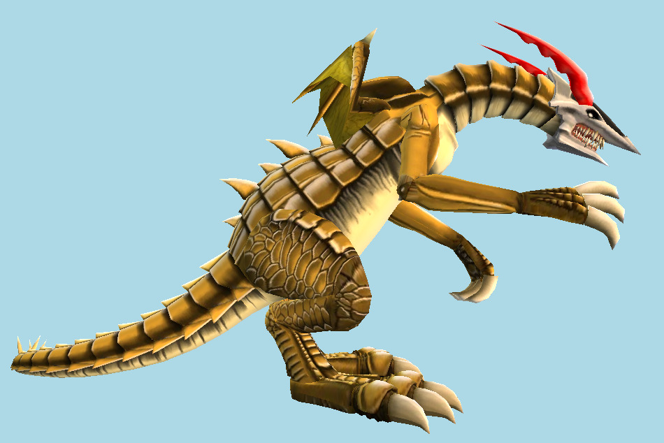 Tales of Symphonia Dragon 3d model