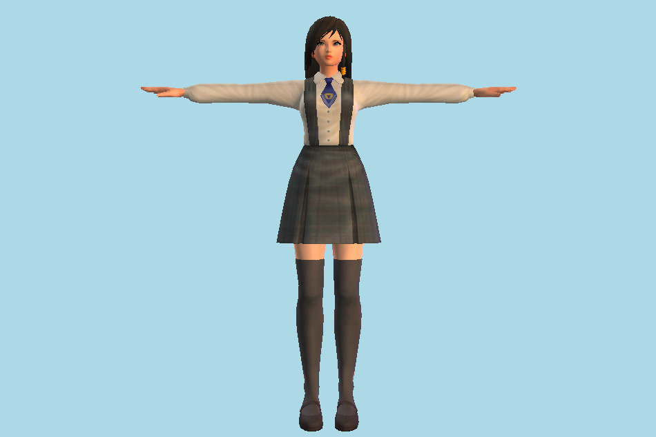 DOA: Dimensions - Kokoro 3d model