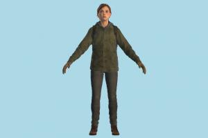 Ellie tlou2, ellie, the_last_of_us, tlou, girl, female, woman, lady, people, human, character, teen, teenager, cute