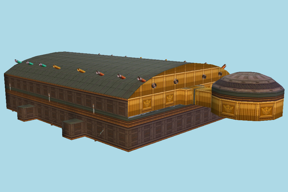 Code Name: S.T.E.A.M. Mission 9-2 White House Black Magic 3d model