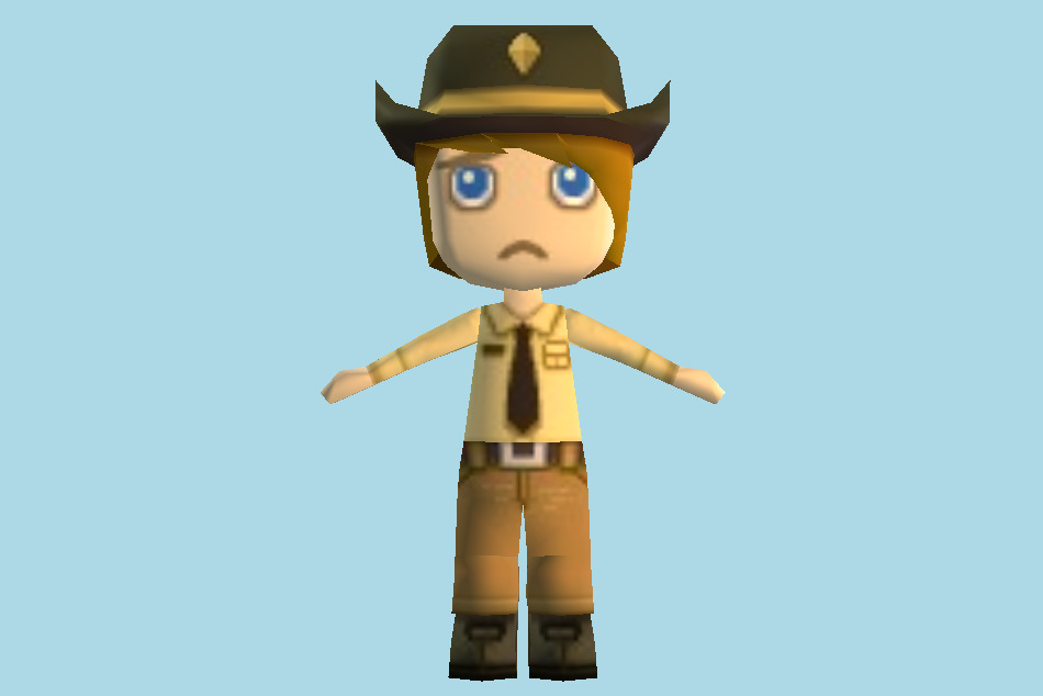 MySims Kingdom Hugh 3d model
