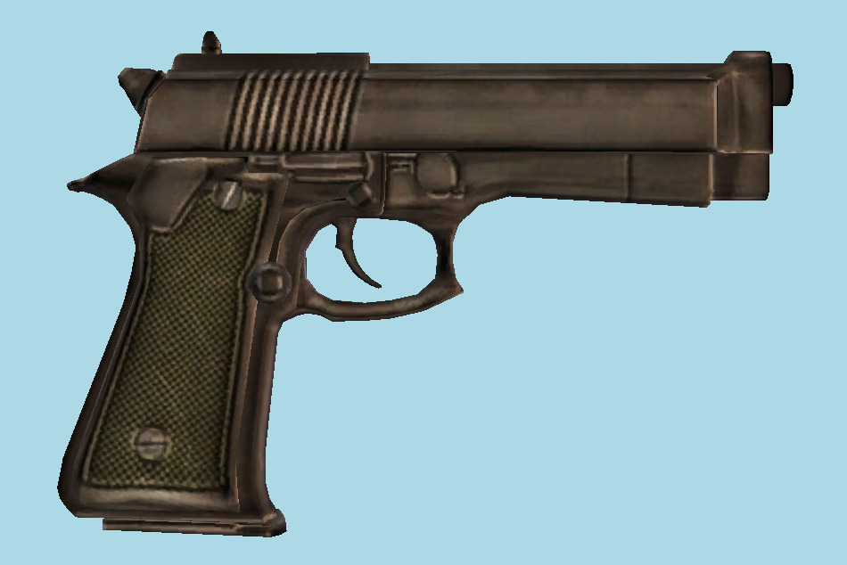 Handgun 3d model