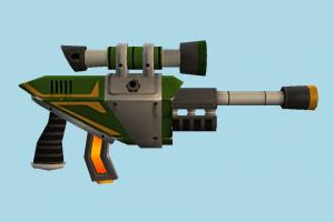 Range Warrior auto-gun, handgun, weapon, gun, firearm, arm