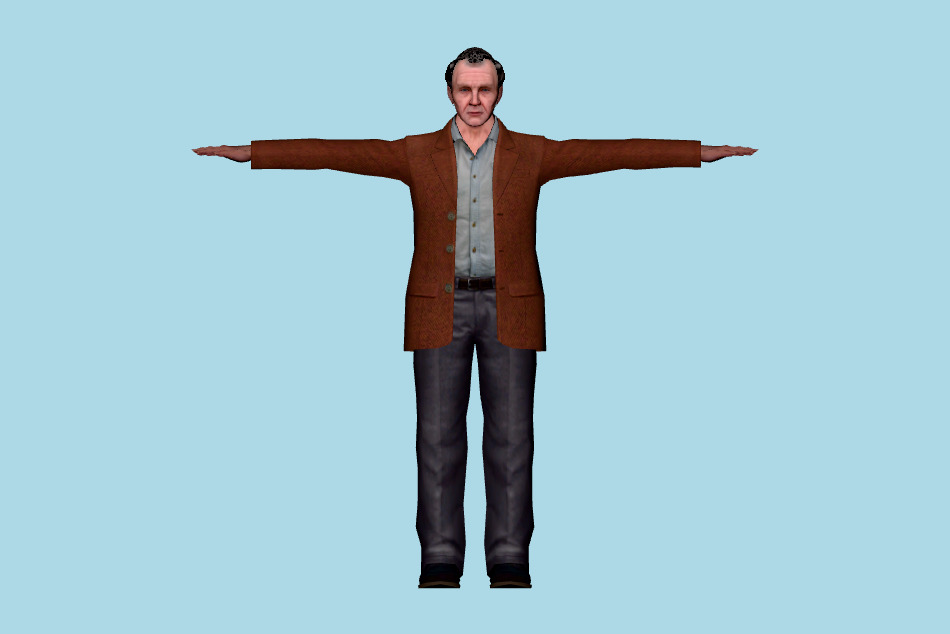 Urban Man 3d model
