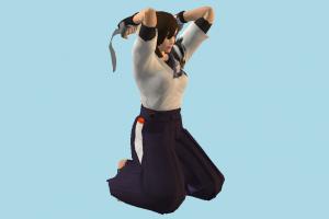 Asuka Kazama tekken, woman, girl, female, people, human, character, pose