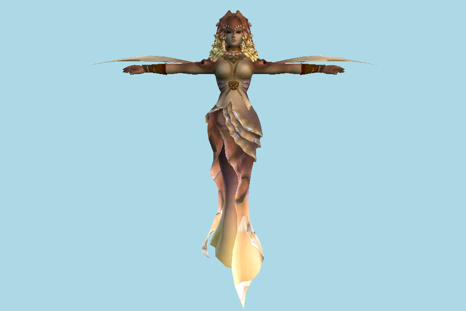 Zelda Capital Queen Rutela 3d model