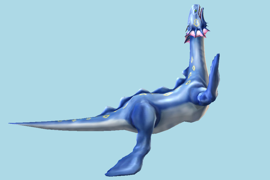 Naruto Shippuden: Dragon Blade Chronicles Water Dragon 3d model