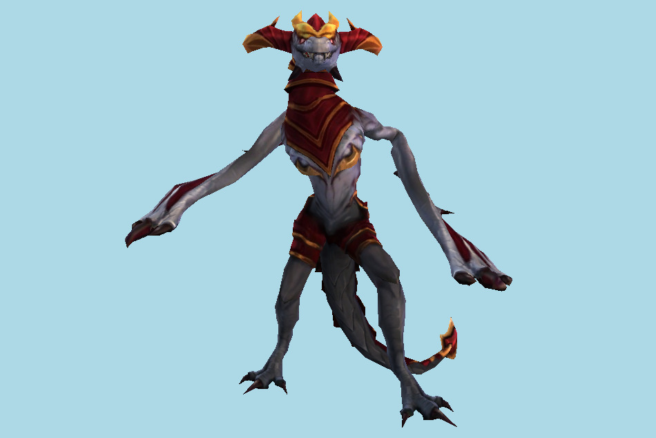 League of Legends Shyvana (Dragon Form) 3d model