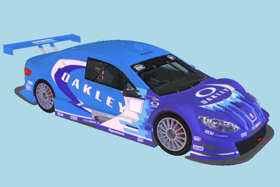 Peugeot Car 408 3d model