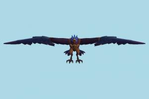 Eagle eagle, falcon, hawk, bird, air-creature, cartoon, toony