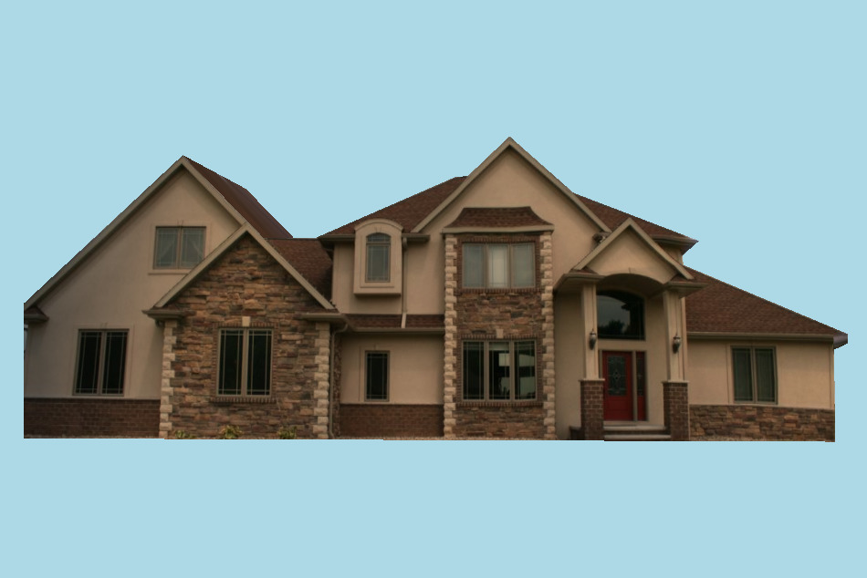 Home Low Poly 3d model