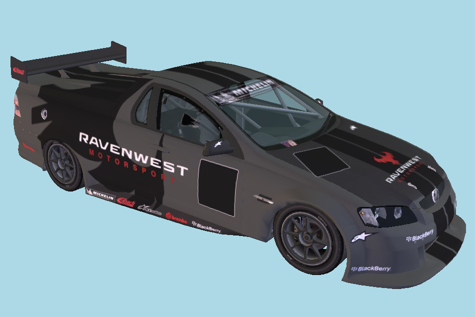 Holden Car Commodore Ute 3d model