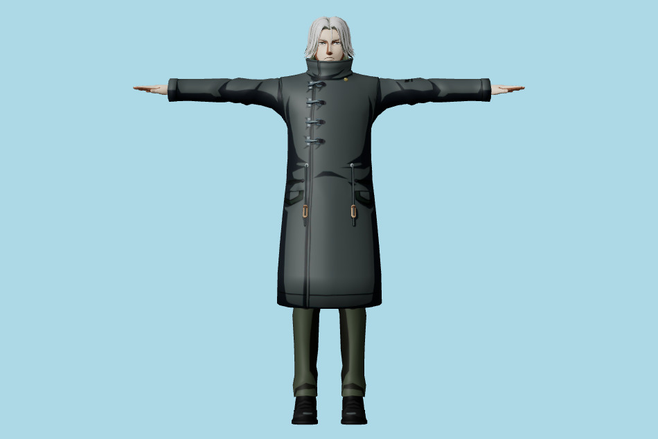 Tokyo Ghoul Re Birth - Renji Yomo 3d model