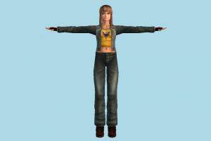 DOA Hitomi Hitomi, DOA, Dead-Or-Alive, girl, female, woman, lady, people, human, character