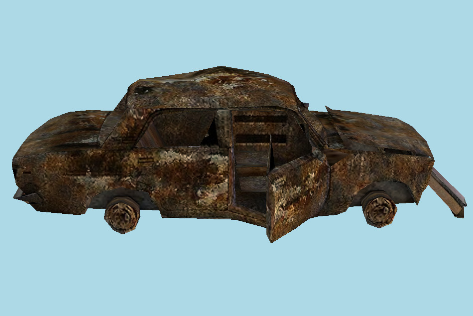 Car Scrap 3d model