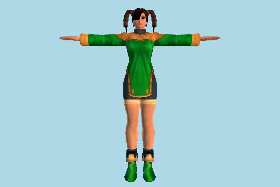 Tekken Xiaoyou Tag Tournament 3d model