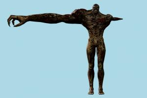Bandersnatch Resident-Evil, RE, zombie, monster, resident, evil, people, human, xna, characters, rigged