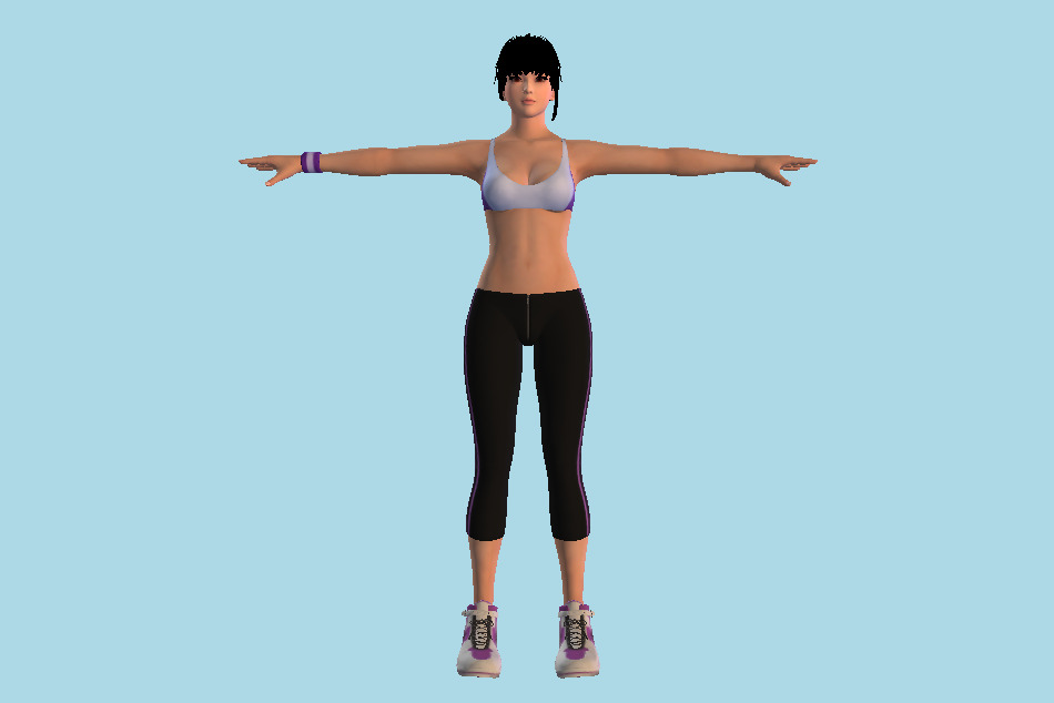 Dead or Alive 6 - Ayane 3d model