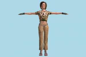 Jungle Female jungle, woman, girl, female, people, human, person, character