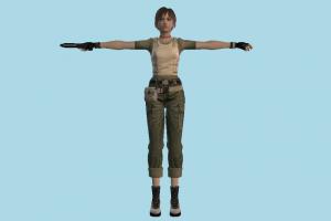 Rebecca Chambers resident-evil, girl, female, woman, people, human, character