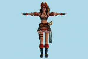 Jill Valentine pirate, army-girl, woman, girl, female, people, human, character, lady