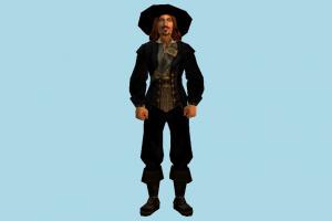 Man man, male, people, human, character, cartoon, lowpoly