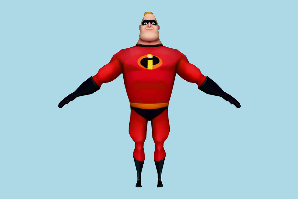 Mr Incredible 3d model
