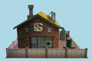 Farm Build house, building, build, apartment, flat, residence, domicile, structure, factory
