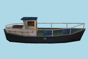Boat yacht, boat, sailboat, watercraft, ship, vessel, sail, sea, maritime, lowpoly