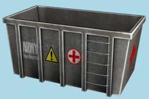 Container container, garbage, trash, can, box, object