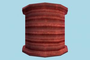 Cauldron cauldron, barrel, object, lowpoly