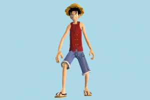 D. Luffy boy, kid, child, children, people, man, male, character, cartoon