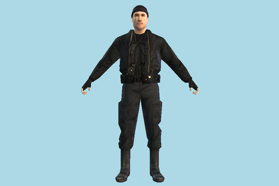 Man 3d model