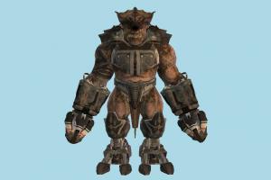 Cycloid monster, animal-character, beast, character