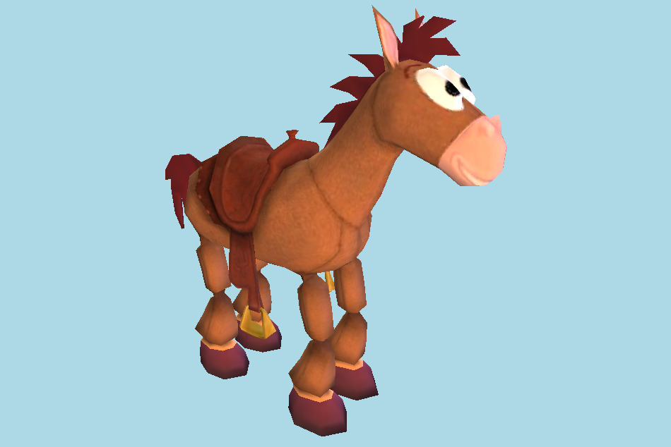 Toy Story 3 Bullseye 3d model