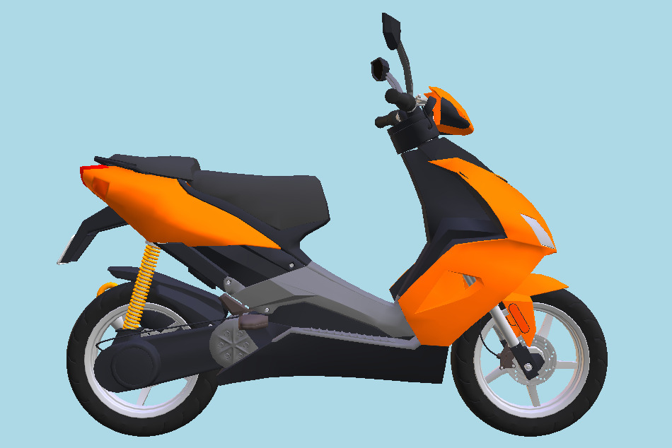 Motorcycle Bike 3d model
