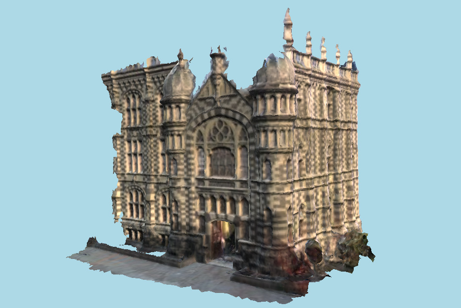 Culture Palace 3d model